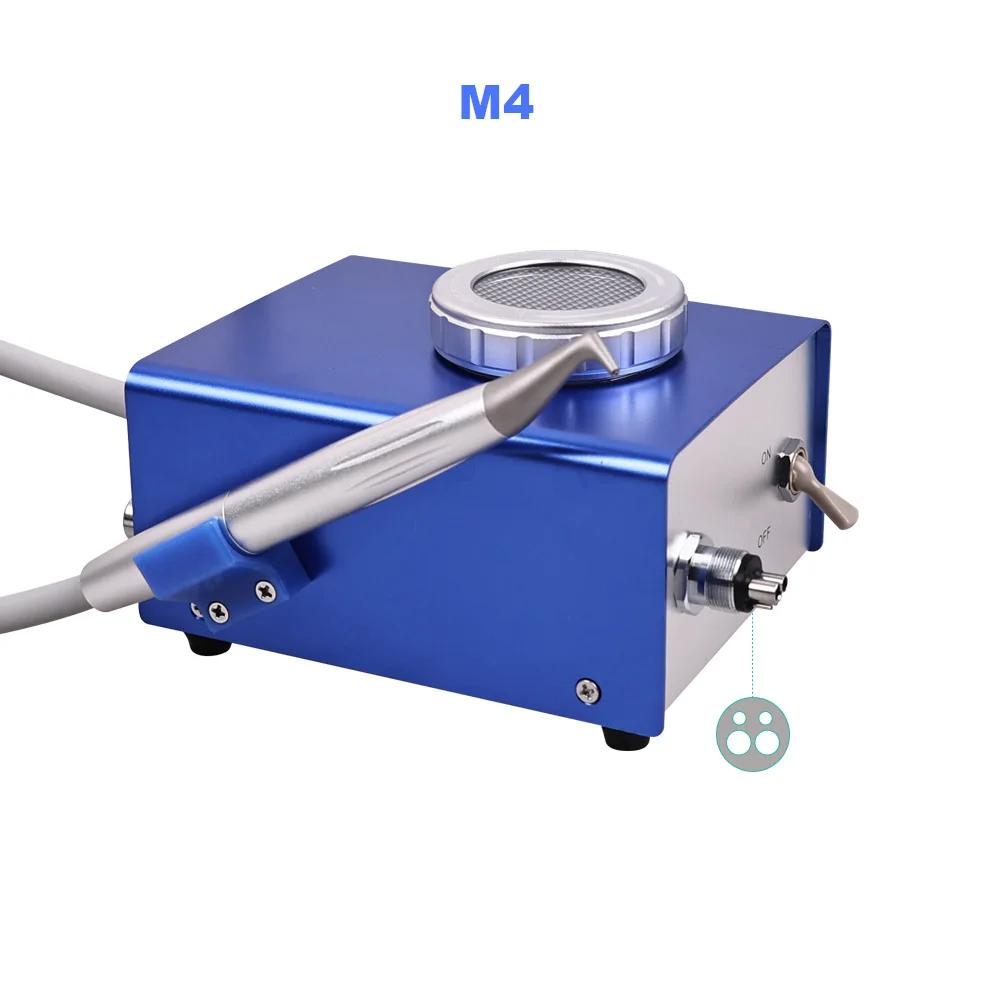 

Dental Teeth Sandblasting Machine B2/M4 Air Polisher Flow Air Driven Device Teeth Cleaning Whitening Polishing Dental Equipment 4 holes синій