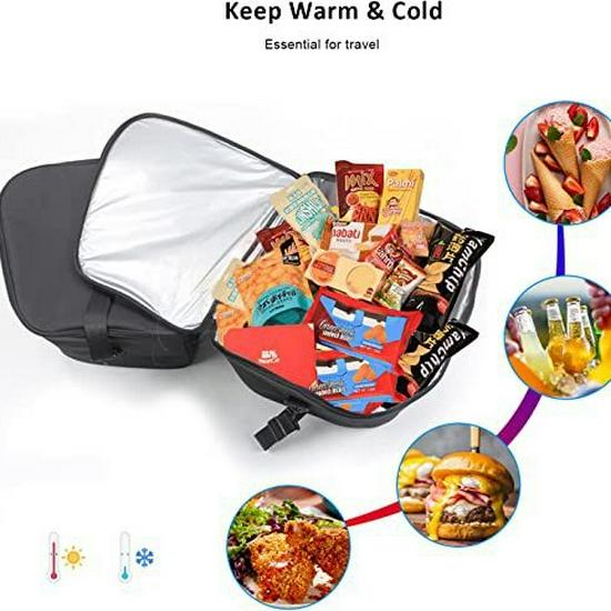 Tesla MY/3 Front Trunk Insulation Bag - Waterproof Outdoor Food Storage & Car Travel Organizer