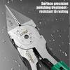 Professional Electrician Side Cutter Clippers Diagonal Pliers For Precisions Wire Trimming In Compact Areas