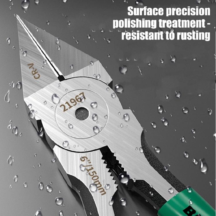 Professional Electrician Side Cutter Clippers Diagonal Pliers For Precisions Wire Trimming In Compact Areas