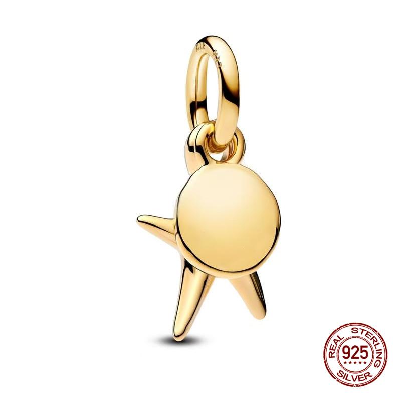 New In Original Charm Copper Ocean Series Sea Turtles Charms Beads Fit 3Mm Original Bracelet For Women Diy Fine Jewelry Gift