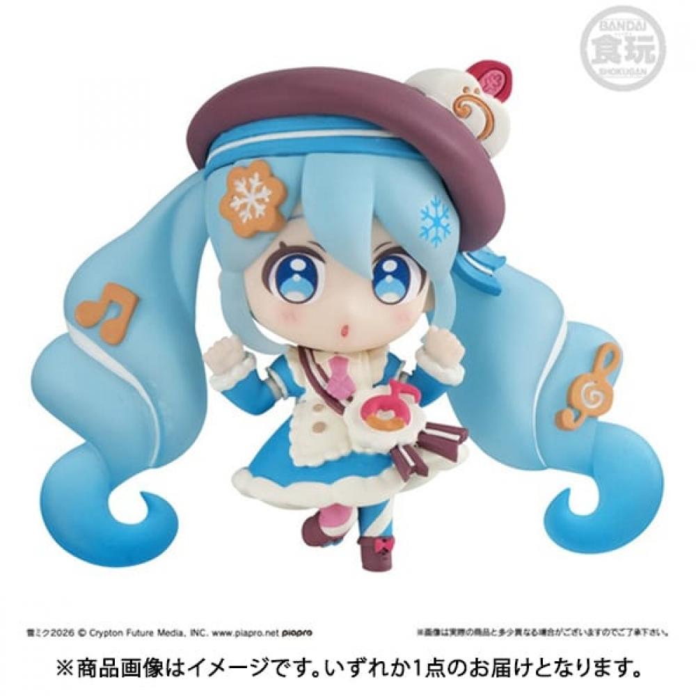 Bandai Candy Snow Miku 2026 Kollektion 1 Stück [Sammel-Lebensmittelspielzeug]
