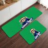 Salavat Yulaev Ufa (14) Flannel Kitchen Mat Soft Anti-Slip Kitchen Floor Runner Rug Kitchen Rug for Home Kitchen Decor