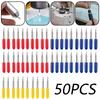 50 Pièces Lames de Rechange 30/45/60 Degrés Pour Traceur Roland Cricut Lames de Couteau Cutter Pour Outils Électriques Traceur de Découpe