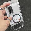 Case for Xiaomi Redmi 9T Minimal Semi-Transparent Magnetic Casing Raised Electroplated Lens Bezel Anti-Slip Drop Resistant Protective Shell