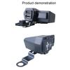 Dual USB Motorcycle Fast Charger Waterproof USB Port Socket Connector With ON/OFF Switch Digital Voltmeter for Mobile Phone