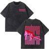 Madonna Confessions Ii Album Tour 2026 Print Vintage Washed Tshirt Men Women Fashion Loose Casual Cotton Hiphop Tshirts Tops