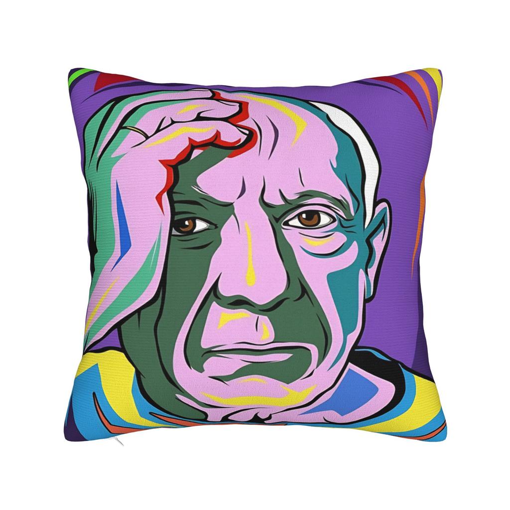 Pablo Picasso Art Pillow Cover Spanish Artist  Vintage Pillow Case For Sofa Couch Bed Living Room Soft Pillowcases Gift