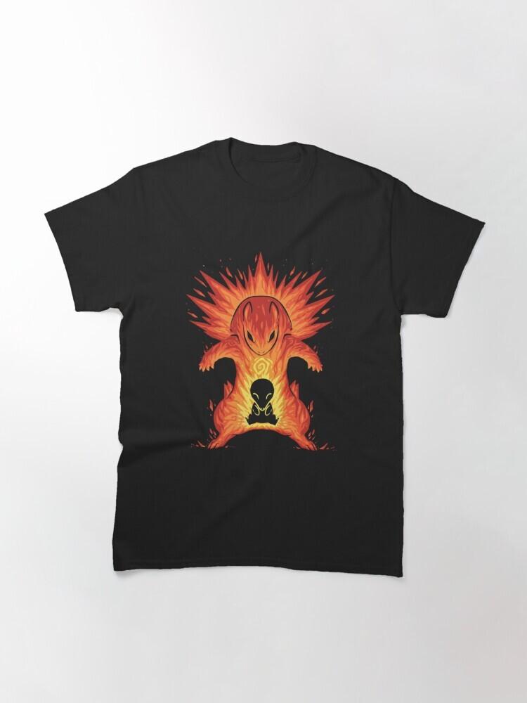 

The Explosion Within Typhlosion Cyndaquil Monster T-shirt S-5XL Unisex T-Shirt XL