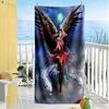 Gothic Style Beach Towel Super Soft & Absorbent Comfortable Lightweight