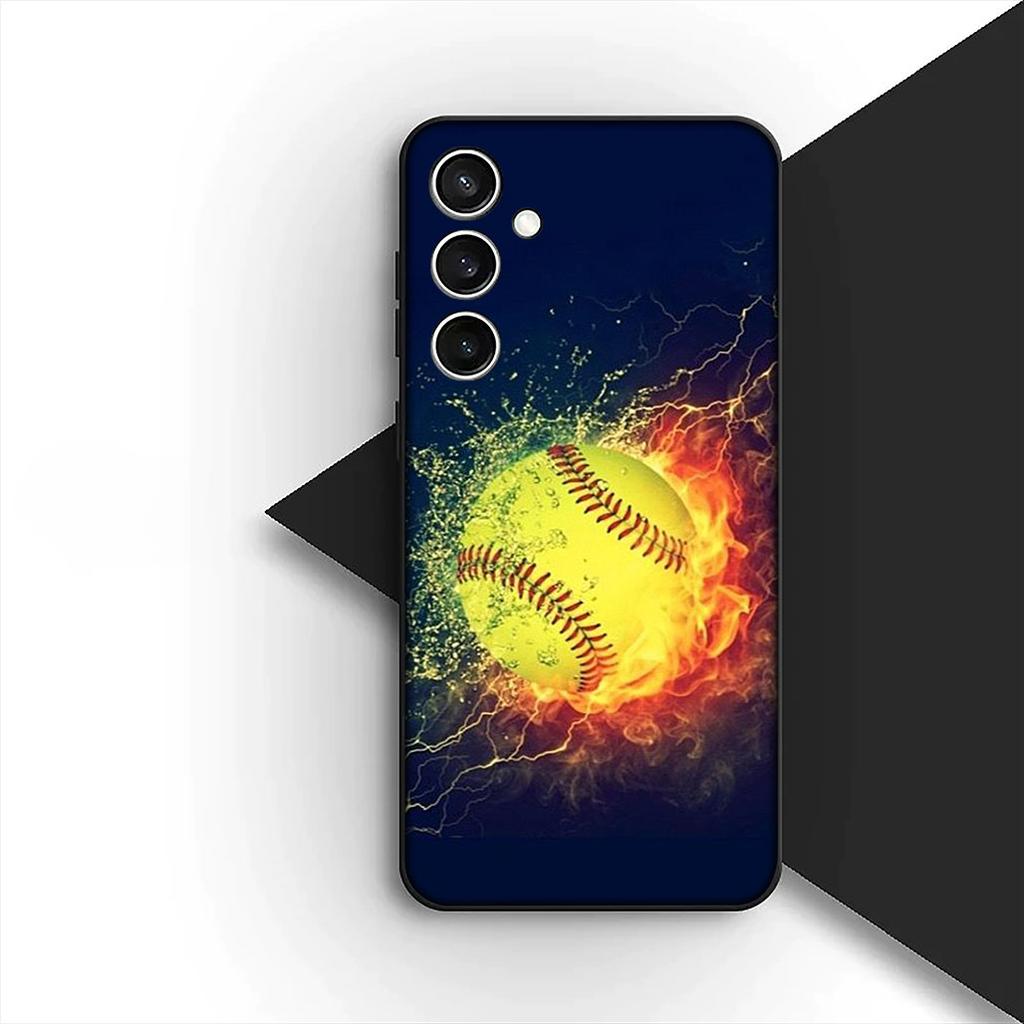 Tennis Ball Fan Silicone Cover for Samsung Galaxy S10 Lite S8 S9 Plus A33 A34 A31 70 A71 A72 Note 20 9 8 Coque Phone Case
