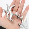 Metal Luxury Mask For Women Men Silver Color Party Face Chain Gothic Jewelry