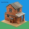 Little Bricklayer DIY Cement House Building Blocks - Educational Toy for Children
