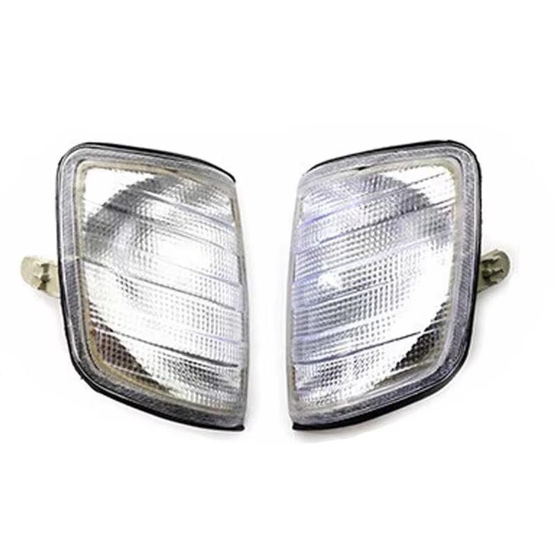 Coque de Feu de Position d'Angle de Voiture Boîtier de Clignotant Avant pour Mercedes Benz Classe E W124 1985-1996 1248261243 1248261143