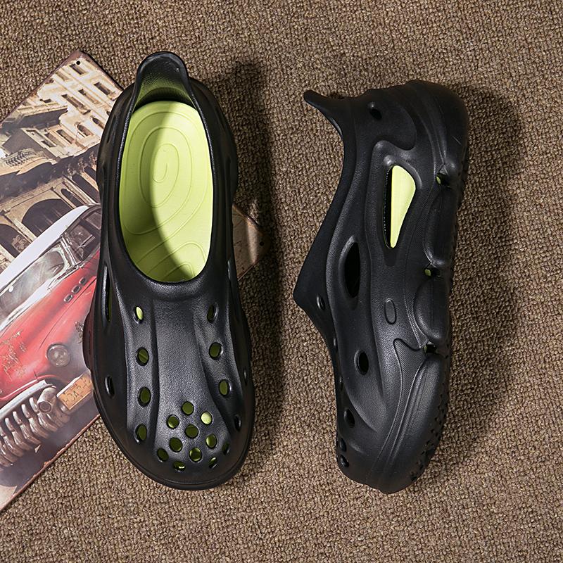 Size36~45 Summer Women Men Slippers Platform Outdoor Clogs Shoe Beach Sandals Male Soft EVA Indoor Home Slides Lovers Flip Flops