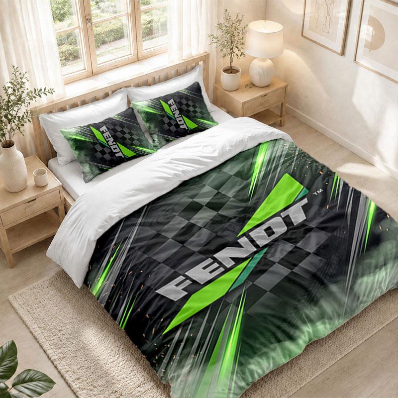 Set Biancheria da Letto 1 Copripiumino 2 Federe Stampa Fendt Camera da Letto Decorazione Casa