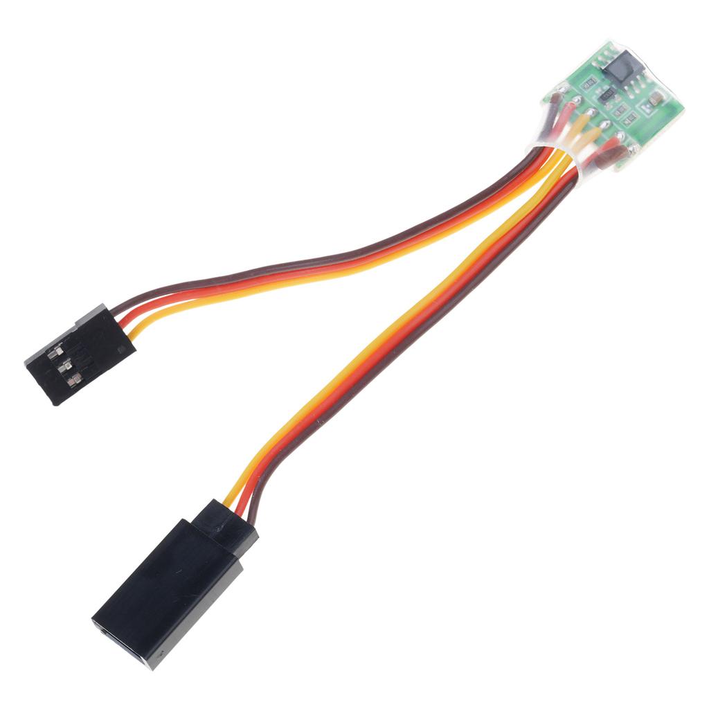 Mini Servo Inverter Reverse Servo Signal Reverser Switch- Cable 5-6V Low Pressure for Servo RC Plane