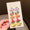 Infant Cartoon Hair Clips for Girls - Cute, Small Hairpins