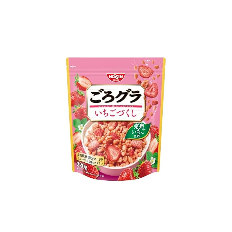 Nissin Cisco GoroGura Strawberry Assortment 320g
