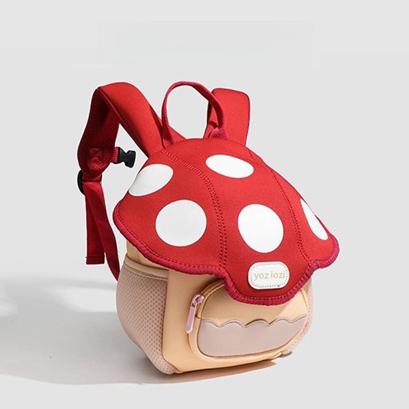 Mini Mushroom Backpack for Kids - Cute Cartoon Design for Boys & Girls