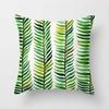 Summer Decor Pillow Cushion Cover Palm Leaf Green Home Decor Pillow Cover Tropical Plant Cactus Monstera