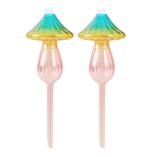 Self Watering Bulbs for Indoor Plants Mushroom Plant Watering Globes Planter Insert Strawberry Watering Bulbs for Busy Home Gardeners Potted Plants