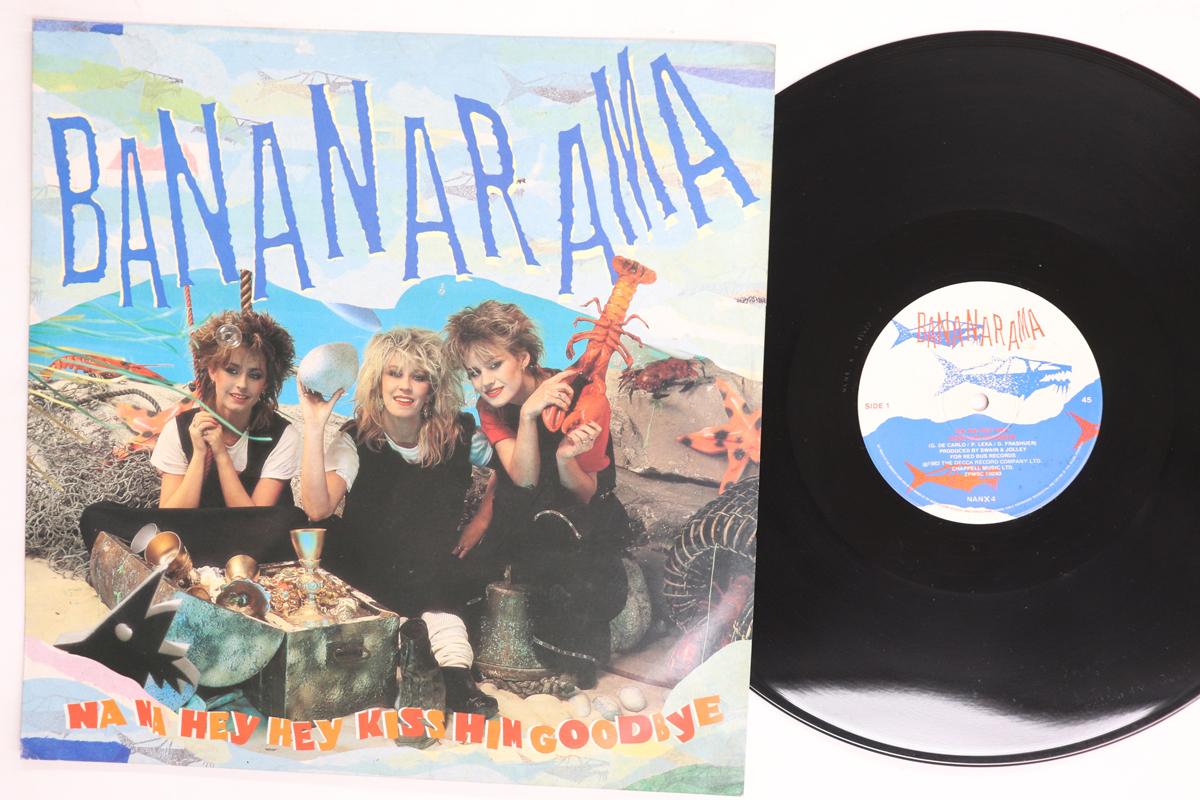 

12inch Record BANANARAMA Na Na Hey Hey Kiss Him Goodbye NANX4 LONDON 1983 UK Pop Used