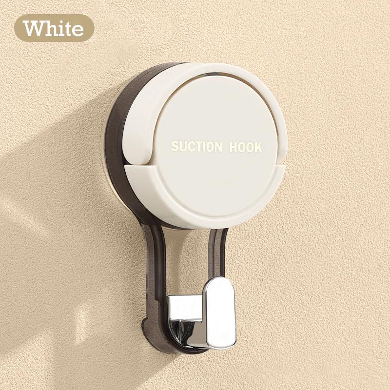1/2/3PCS Suction Cup Hooks No Punching Wall Hooks for Bathroom Kitchen Bedroom Reusable Towel Clothes Hanger Hook Home Organizer