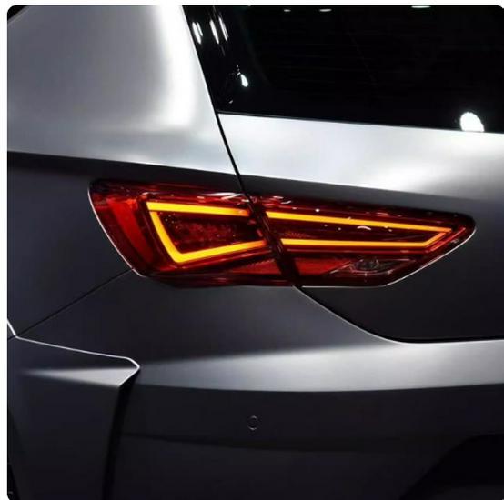 Compatible Taillight Cover for Seat Leon 13-Model - Rear Brake Light Protector