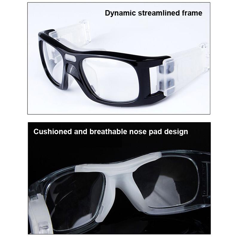 Outdoor Basketball, Football, Sports Glasses, Impact Resistant, Breathable Basketball Goggles