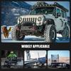 Winch Cover,Heavy Duty Waterproof Cover for 12500-17500 lbs Winches | 1200D Oxford Fabric Winch Cover, Dustproof, Anti-UV, Tear Resistant & Durable