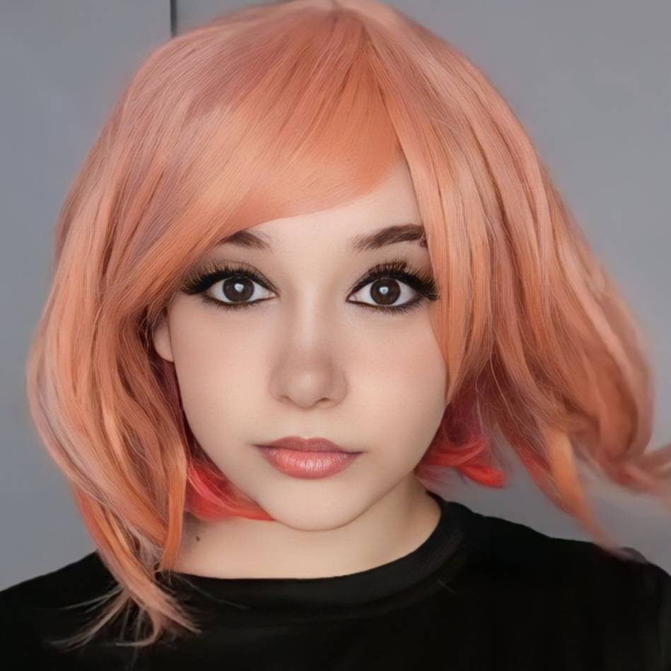 HAIRJOY Synthetic Hair SPY x FAMILY Anya Forger Cosplay Wigs Women Short Bob Straight Pink Teen Adults' Anime Wig