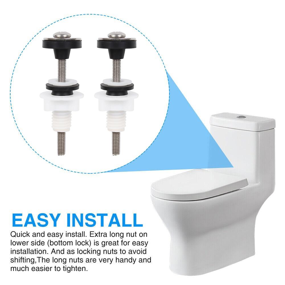 Šrouby pro těsné spojení Upevňovací sada WC nádržky Těsnicí sada WC Spodní pojistné matice