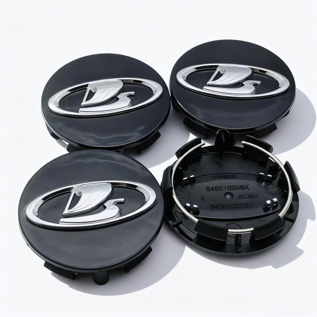 4pcs LADA Logo Emblem Car Wheel Center Caps OD 57MM 50MM Wheels Hub Dustproof Cap Rim Hubcaps Dust Cover Replace Car Accessories