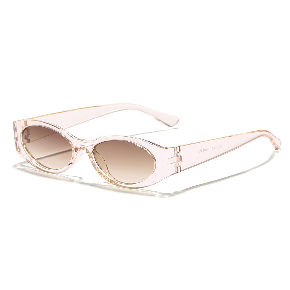 

Sexy Small Oval Women s Sunglasses New Fashion Black Rectangle Sun Glasses Female Retro Colorful Shade UV400 Eyeglasses