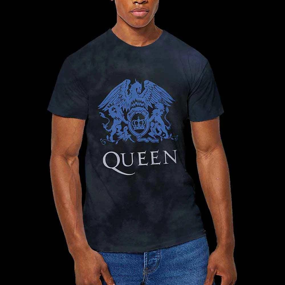 

Queen Blue Crest Autorisé T-shirt Hommes L
