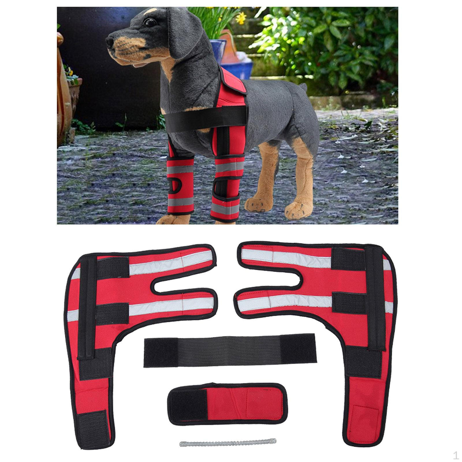 Pet Knee Pads Dog Elbow Protectors Portable Lightweight Accessories Comfortable Insulated