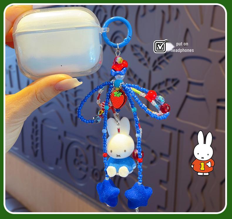 Genuine Miffy New Year Keyring: Cute Couple & Best Friend Gift Pendant