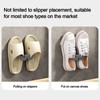 Wall Mounted Bathroom Slipper Rack Multifunctional Toilet Shoes Rack  Home Bedroom Storage Hook
