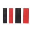 140Pcs/Box Bare Open Barrel Lugs Kit 70Pcs Cable Lugs + 70Pcs Red & Black Heat Shrink Tubing
