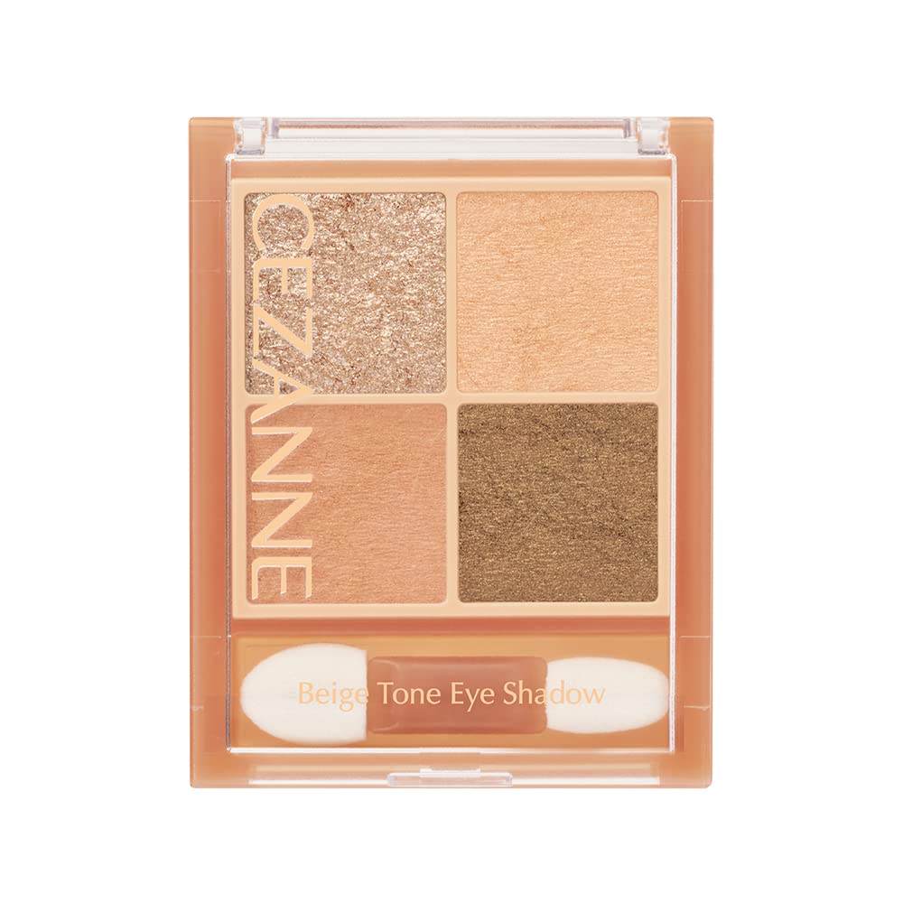 

Тени для век Cezanne Beige Tone 01 Nut Beige Lame Pearl Matte 4 Color Eye Shadow 4.3g