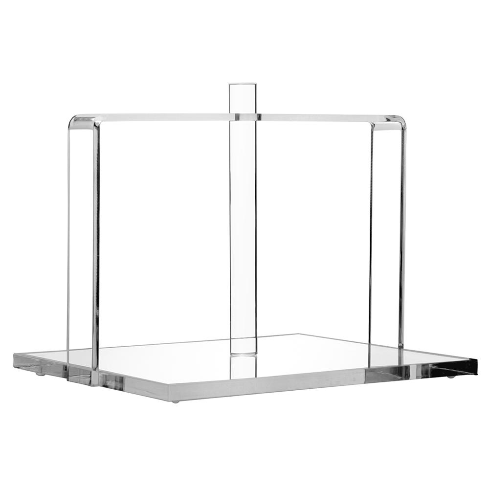New Sleek Lucite Napkin Holder Acrylic Tissue Box Holder Desktop Napkin Holder Tissue Box Organizer El Restaurant Table Decor
