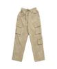 DISCO DONUT Asymmetrical Tie-Dye Cargo Pants_Beige