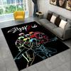 Fashion Kpop Stray Kids Non-Slip Area Rug for Living Room,Bedroom,Playroom,Soft Carpet Floor Mat Home Decor Rug Kids Room Gift