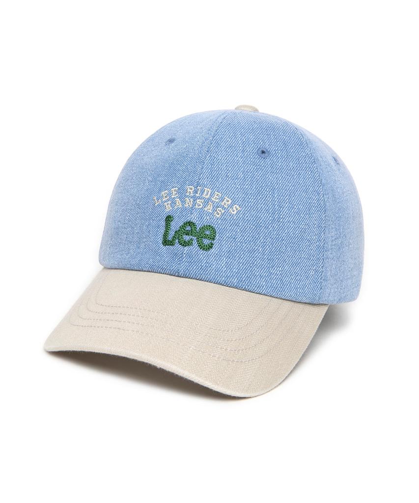 LEE Twitch Logo Color Block Ball Cap Beige