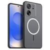 Frosted Semi Clear Magnetic Phone Case for Xiaomi 13T Pro,13T Soft TPU Cover