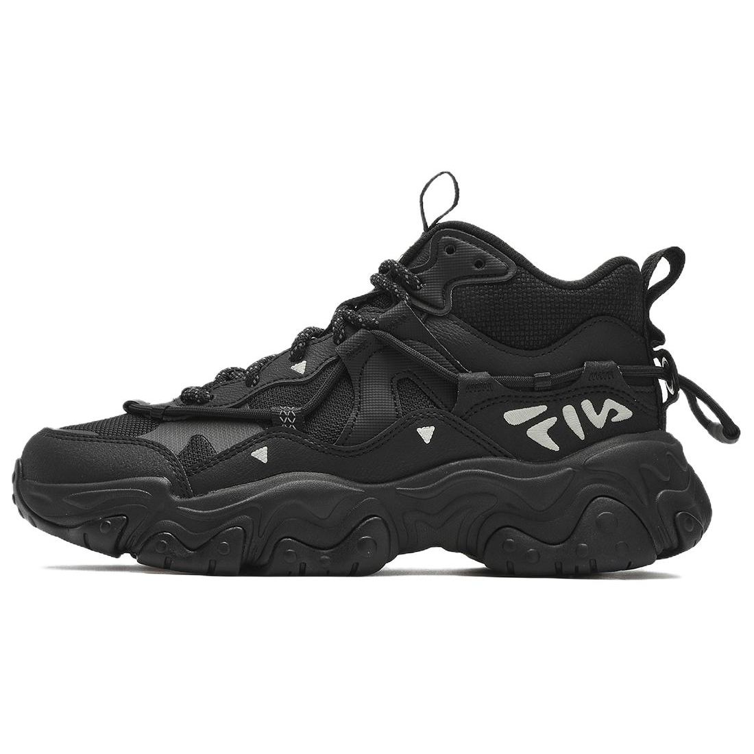 

Fila Fluid 5 Кошачья лапка 5.0 Ткань Синтетическая кожа Модные Универсальные Амортизирующие Износостойкие Низкие Повседневные Кроссовки F12W412116FBK 37.5