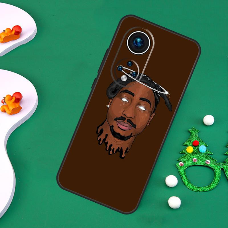 

Rapper 2pac Singer Tupac Case For Honor Magic 7 5 6 Lite 50 70 90 200 Pro X9c X9b X9a X8a X7a X6a X8 X9 X8b Cover Honor X8a