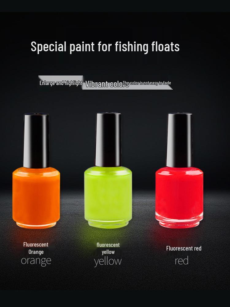 Super Bright Reflective Waterproof Fluorescent Paint for Fishing Floats