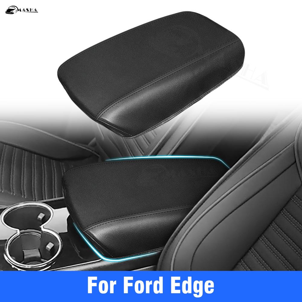 Car Armrest Box Protective Cover For Ford Edge 2015 2016 2017-2020 2021 2022 2023 Central Control Armrest Interior Accessories